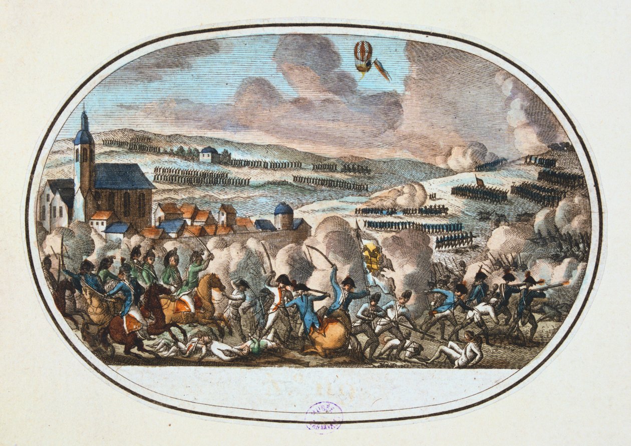 Bitwa pod Fleurus, 26 czerwca 1794 autorstwa Unbekannt