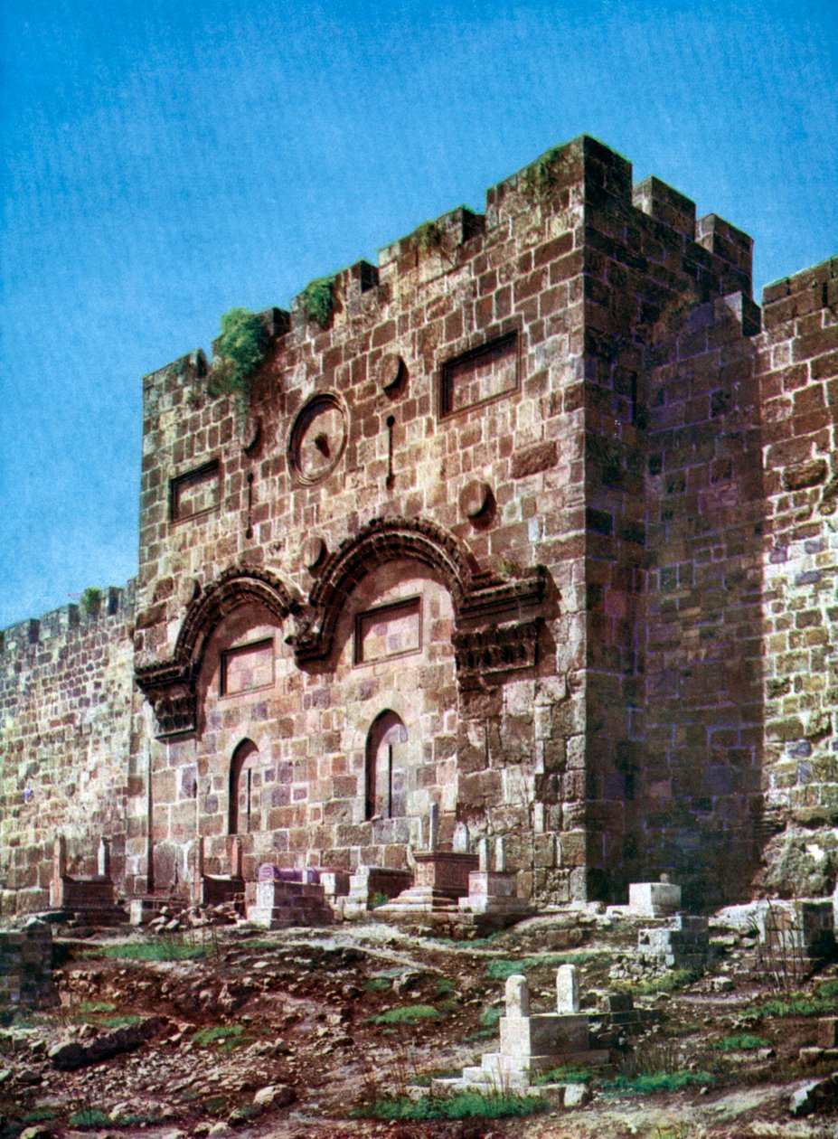 Blanki Wzgórza Świątynnego, Jerozolima, Izrael, 1933-1934 autorstwa Unbekannt