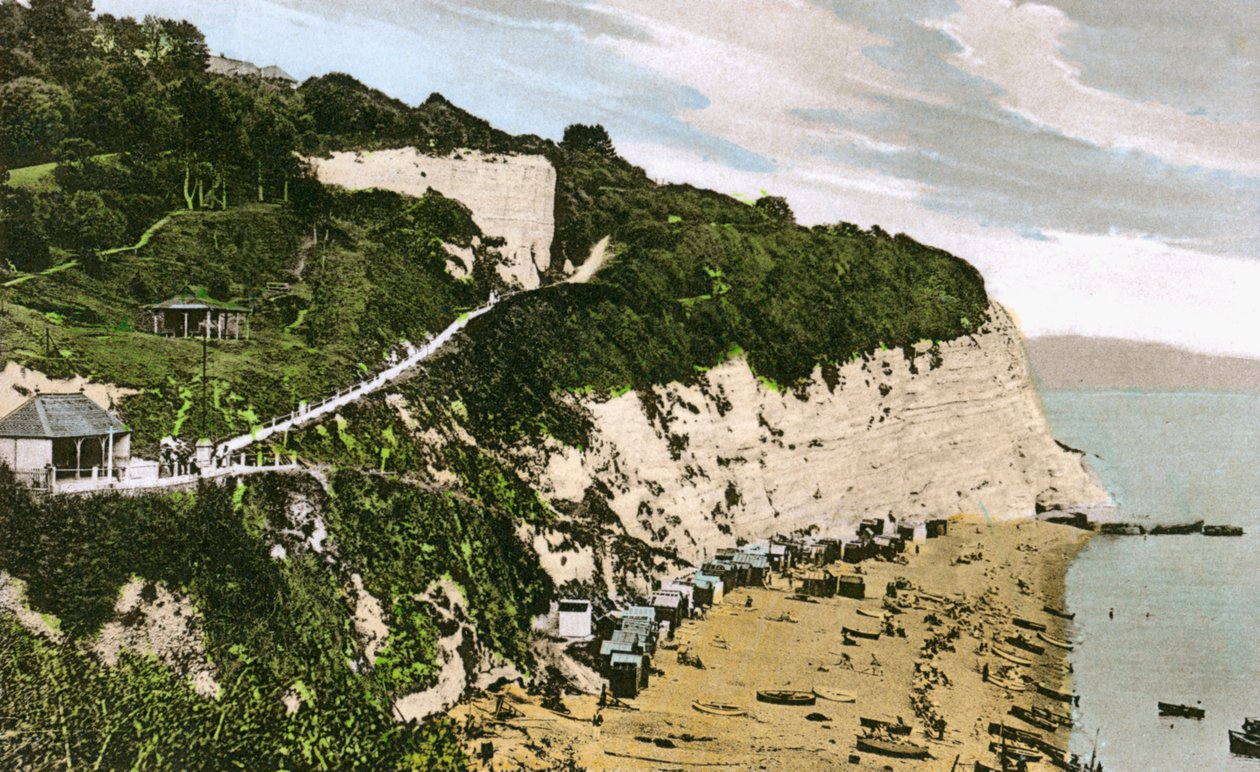 Beer Beach, Devon, początek XX wieku autorstwa Unbekannt