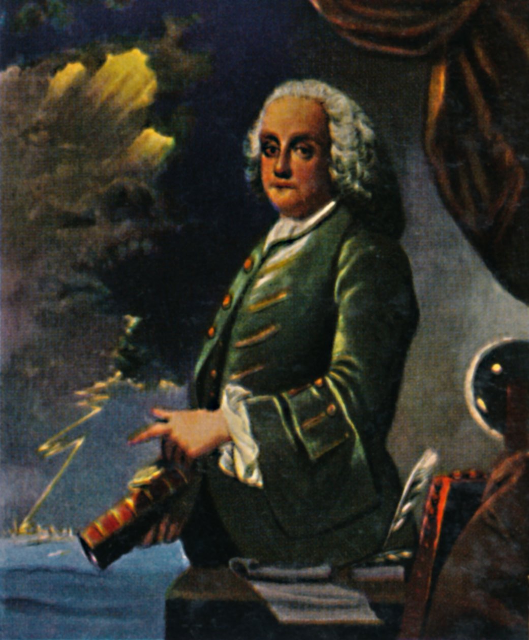 Benjamin Franklin 1706-1790, 1934. autorstwa Unbekannt