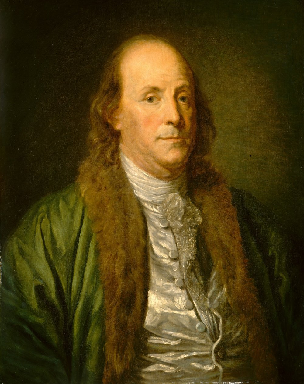 Benjamin Franklin, XIX wiek. autorstwa Unbekannt