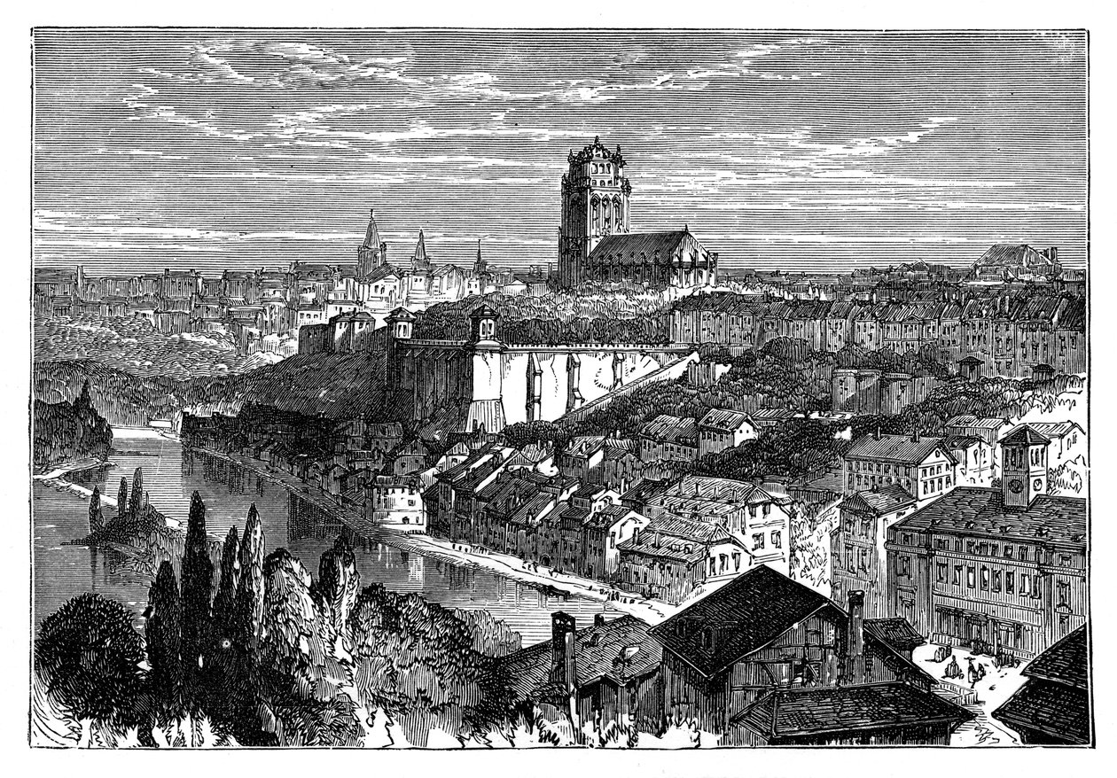 Berno, Szwajcaria, c1890 autorstwa Unbekannt