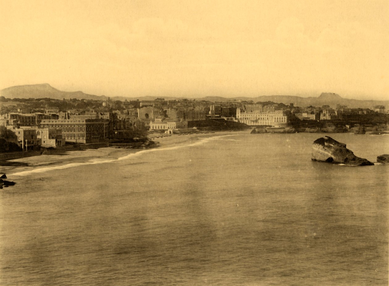 Biarritz - Vue Generale, Widok ogólny, c1930. autorstwa Unbekannt