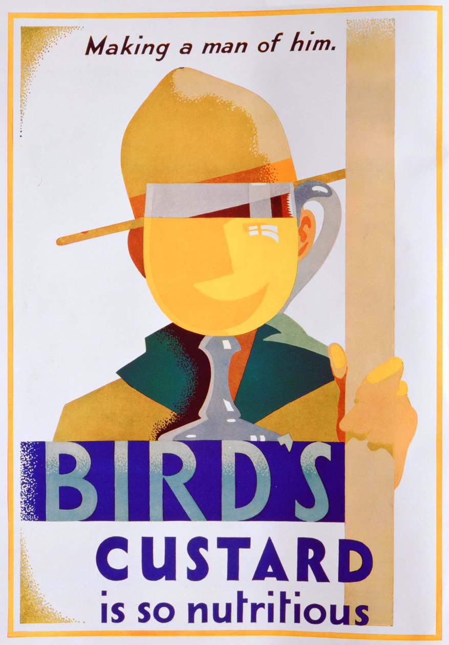 Reklama Birds Custard, 1930 autorstwa Unbekannt