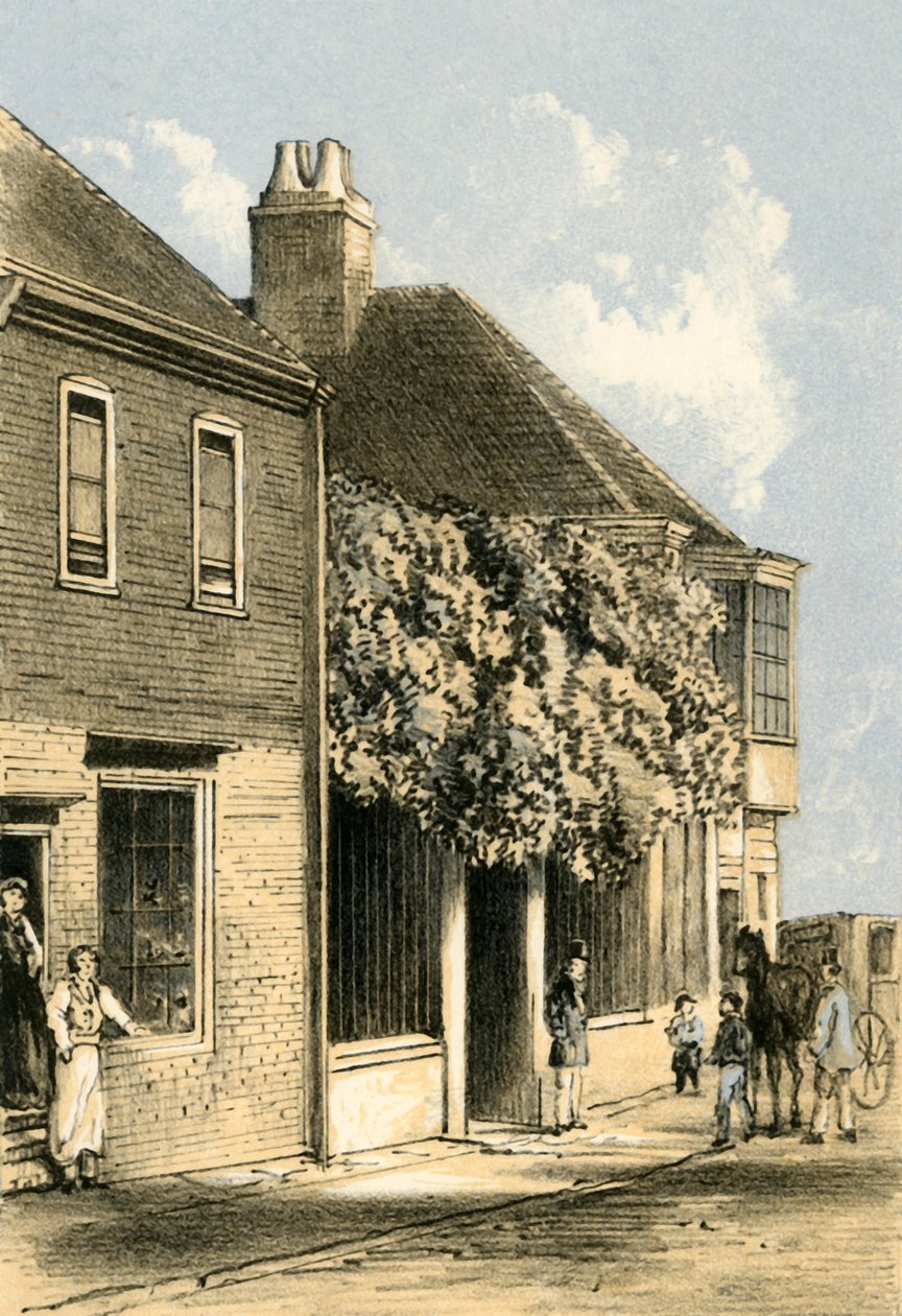 Miejsce urodzenia dr Wattsa, ok. 1861 r. autorstwa Unbekannt