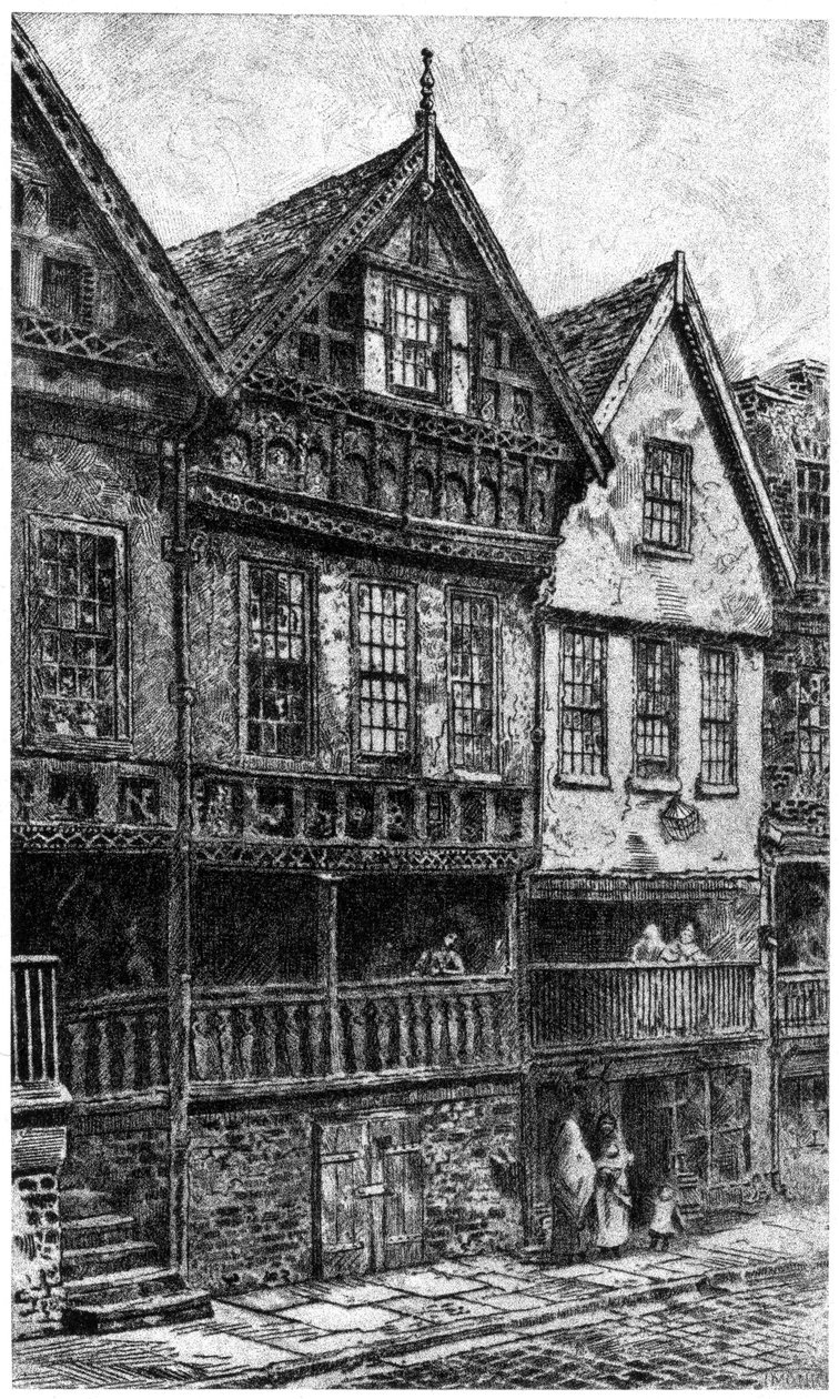Pałac Biskupa Lloydsa, Chester, 1908-1909 autorstwa Unbekannt