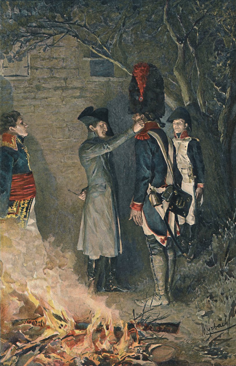 Bonaparte i Coignet, 1896 autorstwa Unbekannt