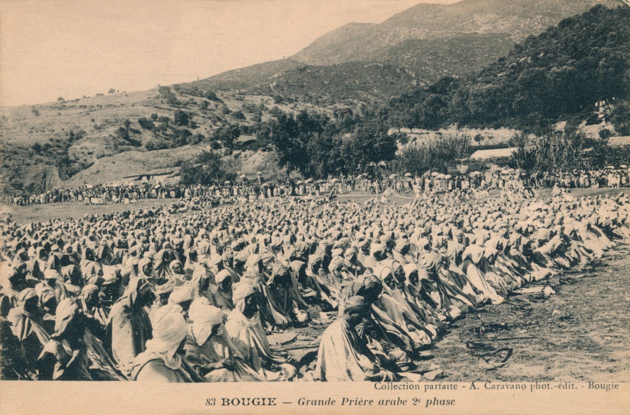 Świeca - Wielka Arabska Modlitwa II faza, ok. 1900 r. autorstwa Unbekannt