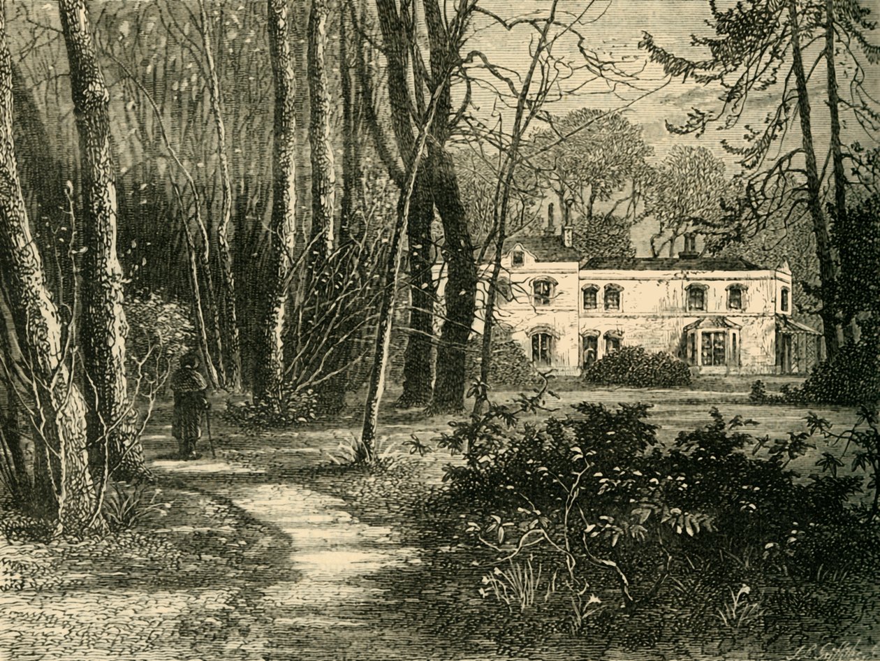 Bowling-Green House, ok. 1878 r. autorstwa Unbekannt