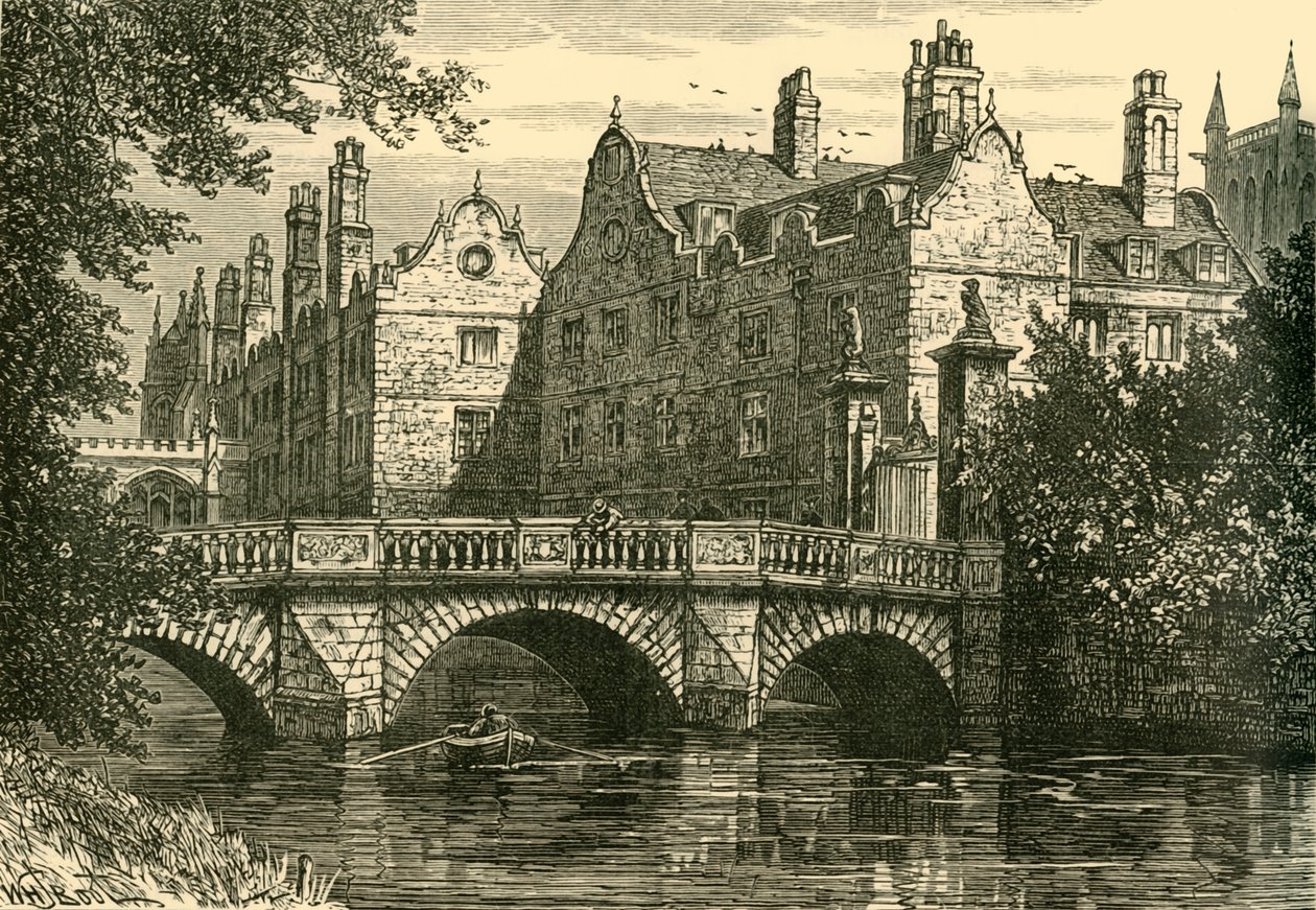 Most, St. Johns College, 1898. autorstwa Unbekannt