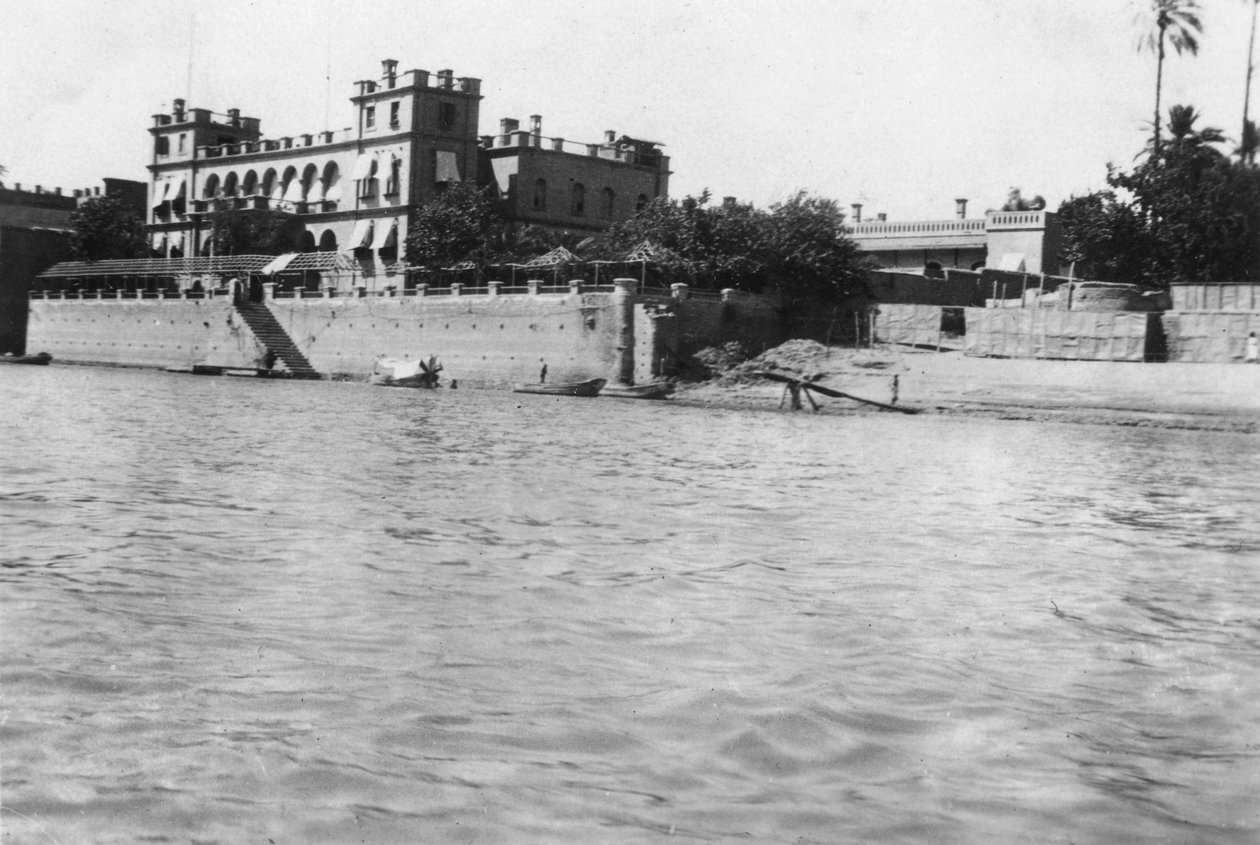 Brytyjska kwatera główna, Bagdad, Mezopotamia, I wojna światowa, 1918 r. autorstwa Unbekannt