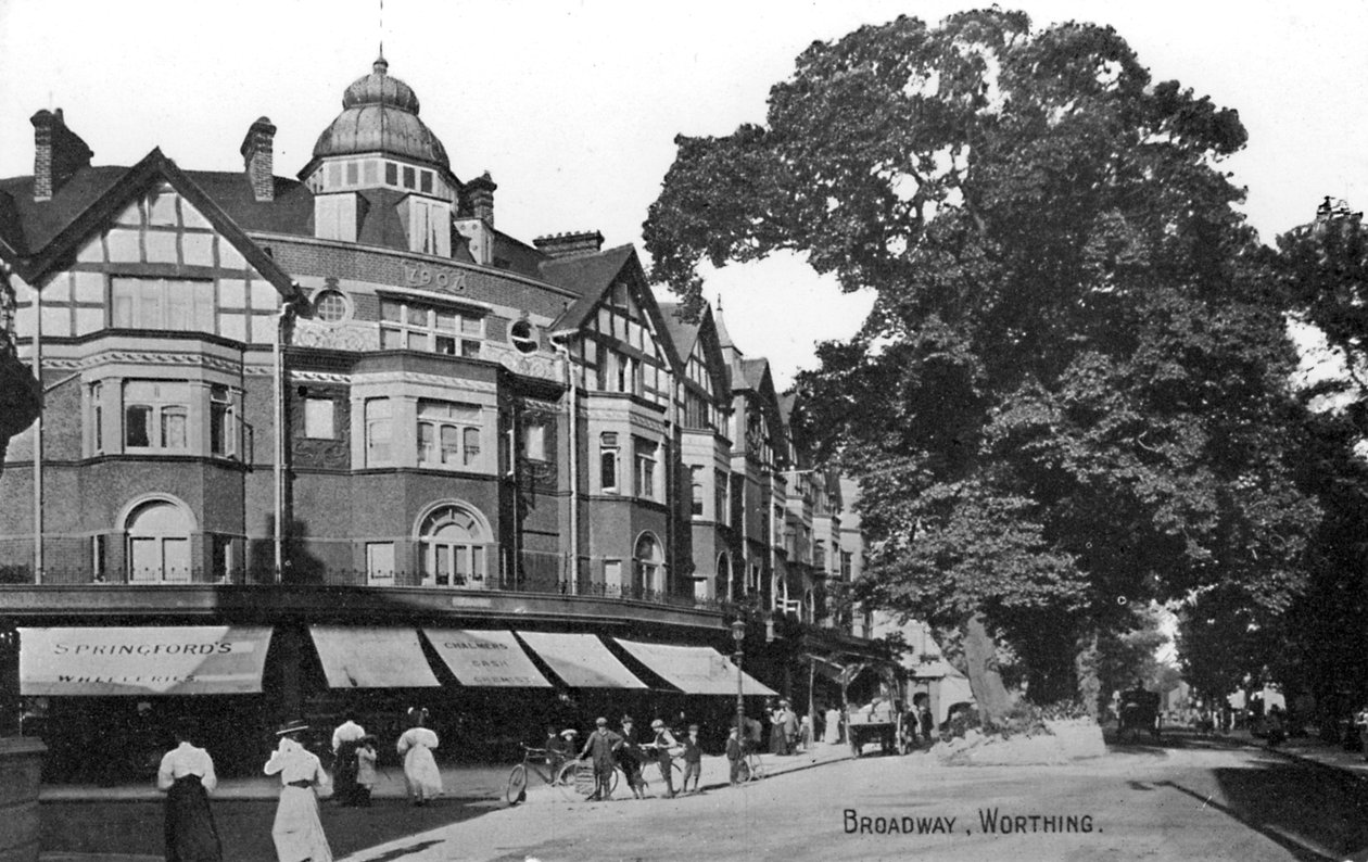 Broadway, Worthing, West Sussex, c1900-c1920 autorstwa Unbekannt