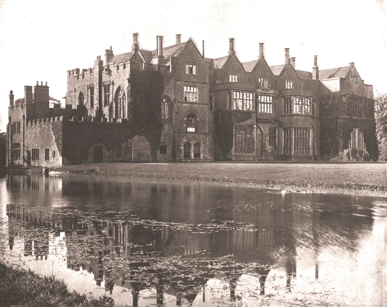 Zamek Broughton, Banbury, Oxfordshire, 1894. autorstwa Unbekannt