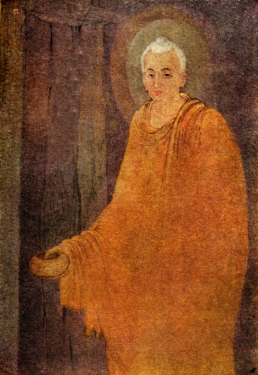 „Budda jako żebrak”, 1920. autorstwa Unbekannt
