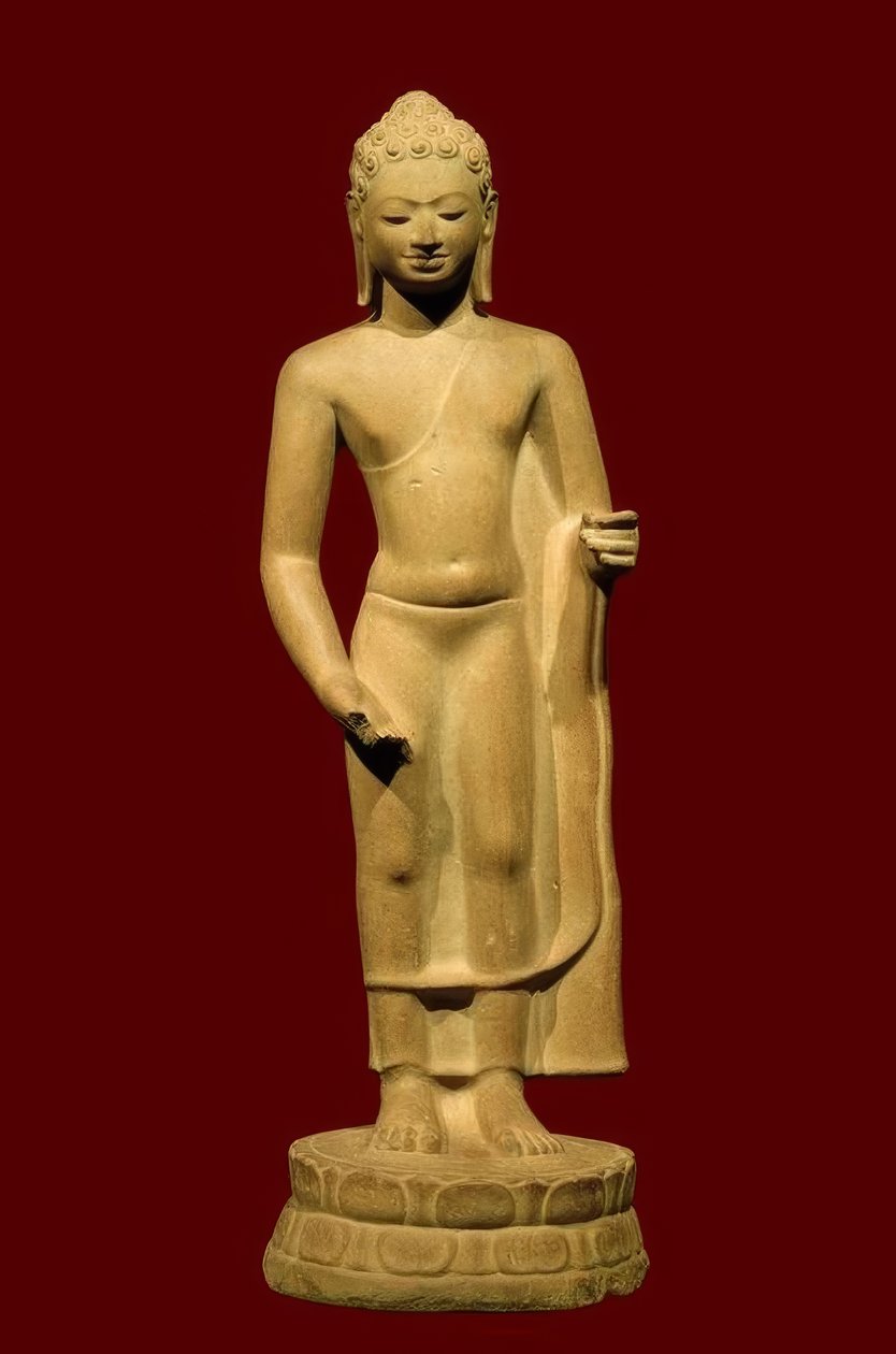 Budda Kambodżański, okres przed Angkorem, VII wiek autorstwa Unbekannt