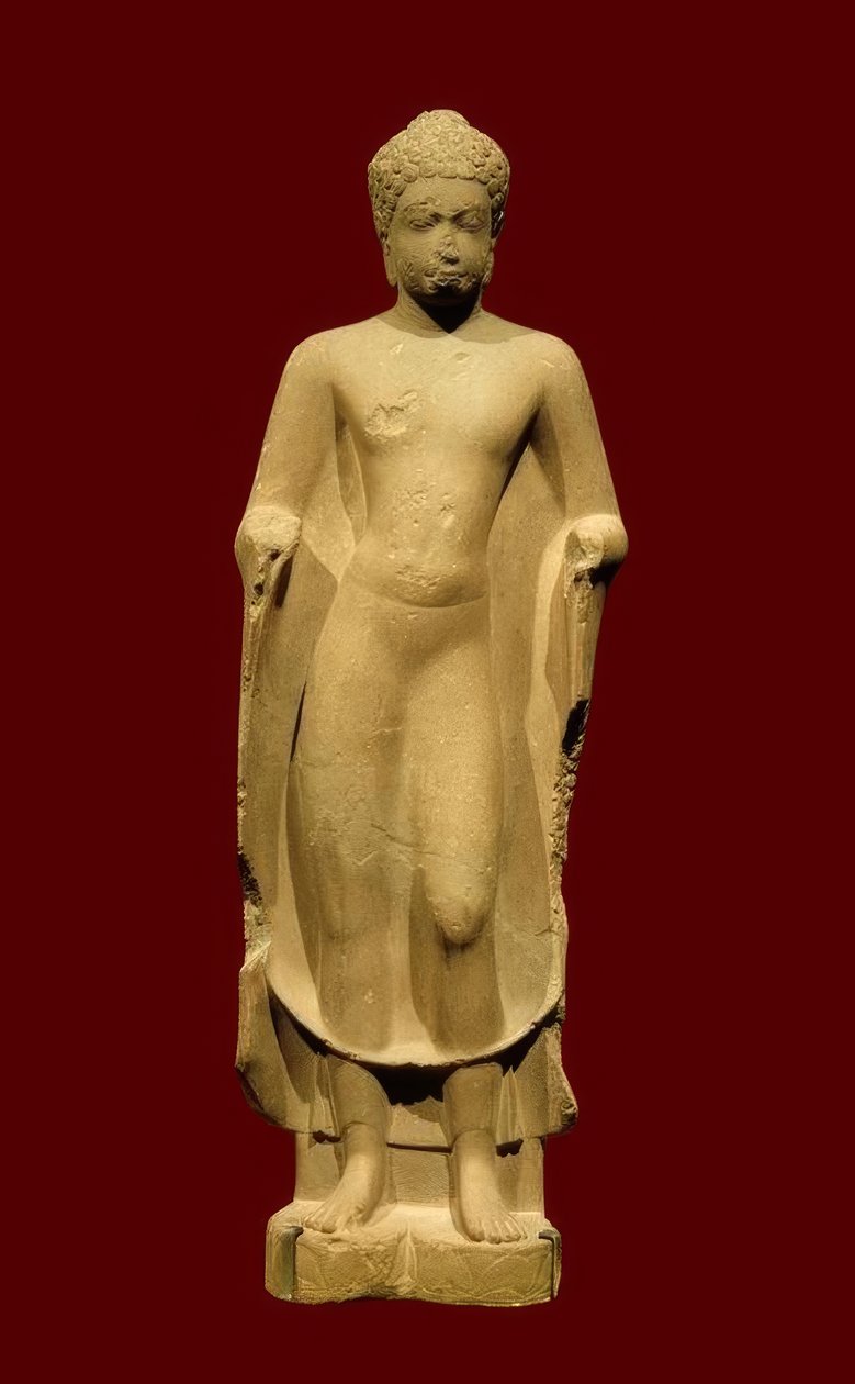 Budda Kambodżański, okres przed Angkorem, VII wiek autorstwa Unbekannt