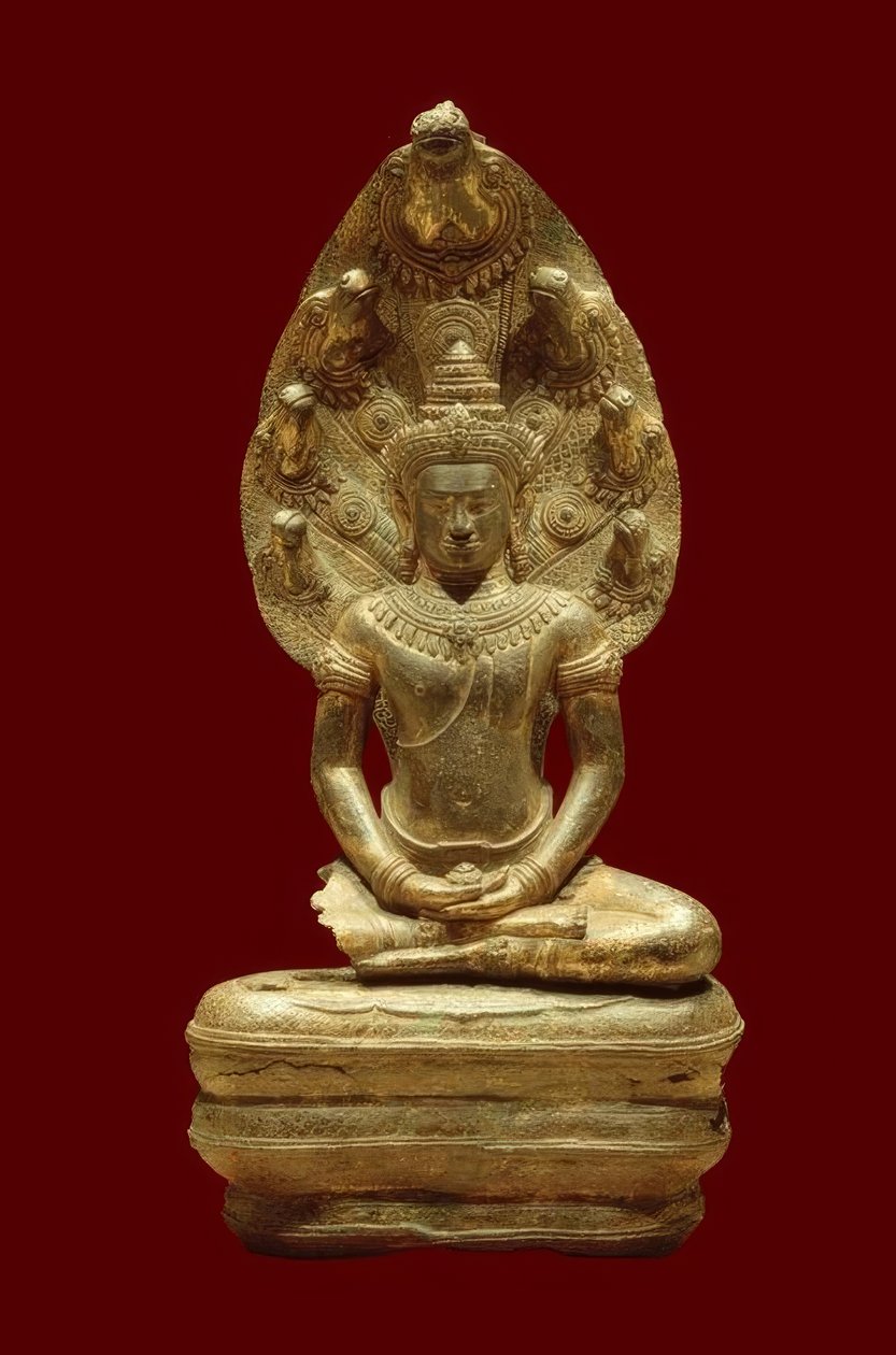 Budda chroniony przez Naga autorstwa Unbekannt