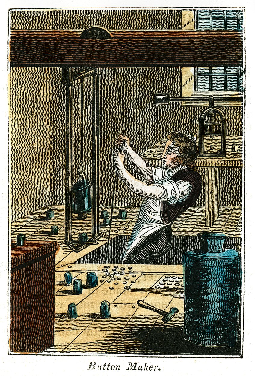 Producent guzików, 1823 autorstwa Unbekannt