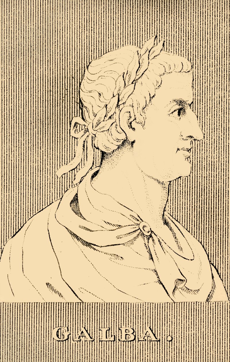 Calba, 3 pne - AD 69, 1830. autorstwa Unbekannt