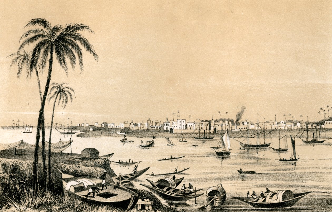 Kalkuta, Indie, 1847 autorstwa Unbekannt