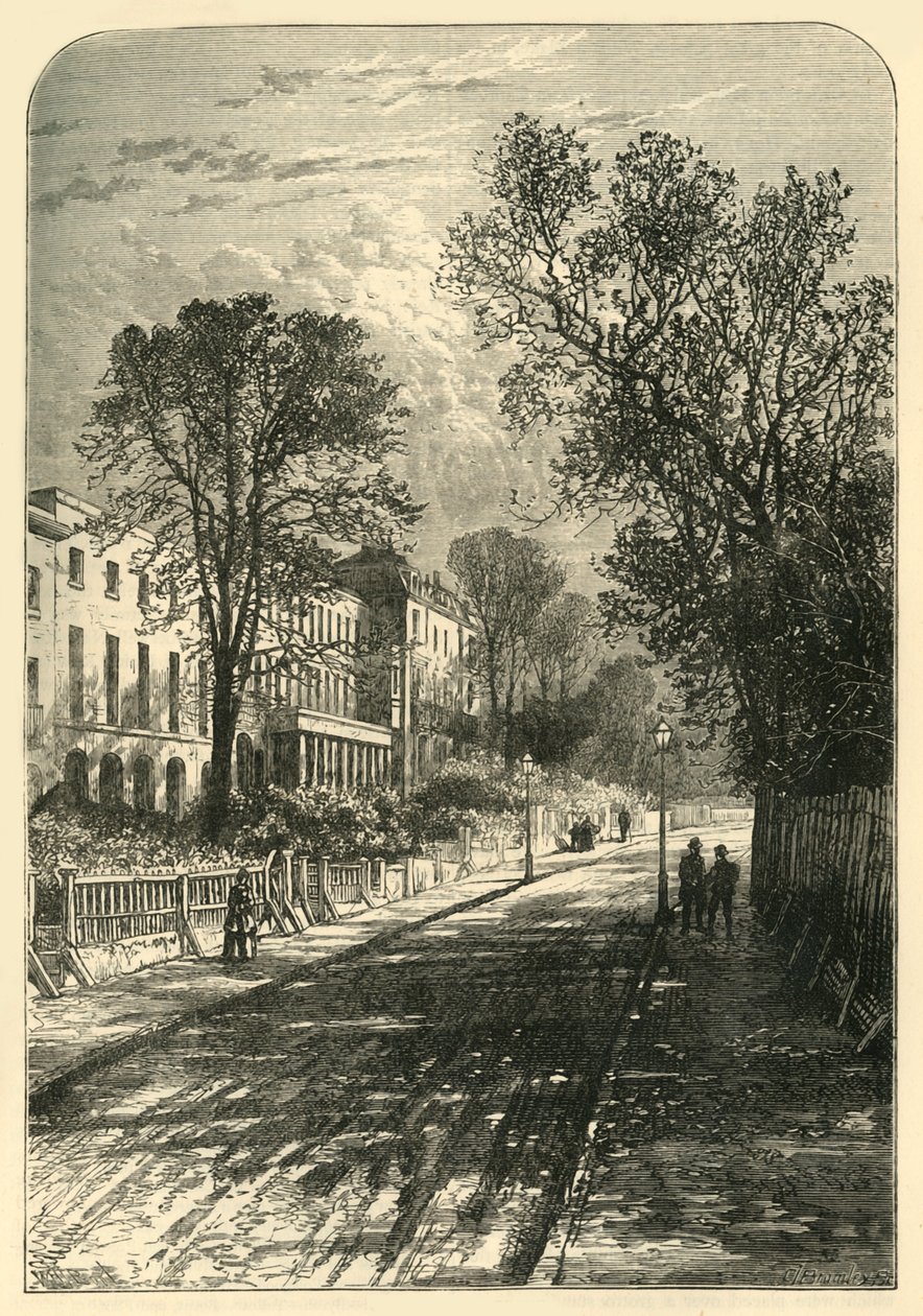 Camberwell Grove, ok. 1878 r. autorstwa Unbekannt