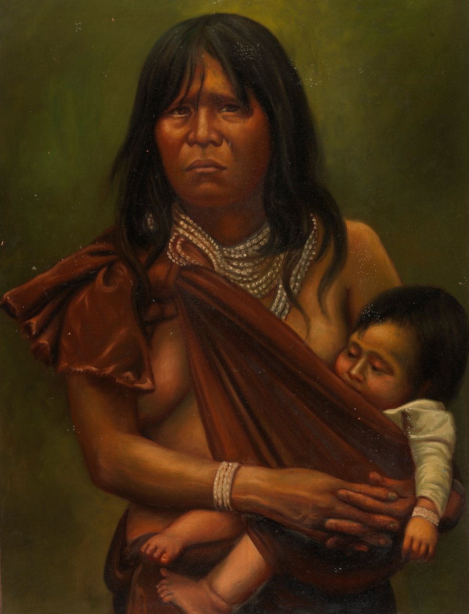 Campa Indian, ca. 1890-1892. autorstwa Unbekannt