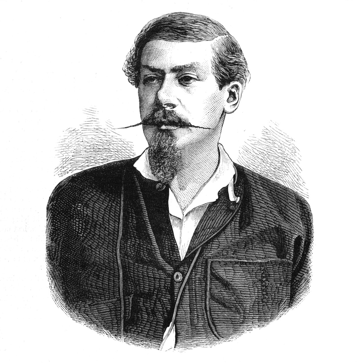 Kapitan Sartorius, ok. 1880 r. autorstwa Unbekannt
