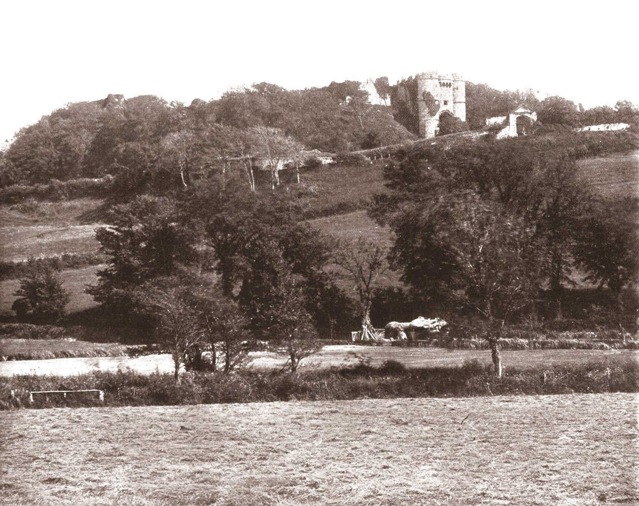 Carisbrooke Hill, Newport, Isle of Wight, 1894. autorstwa Unbekannt
