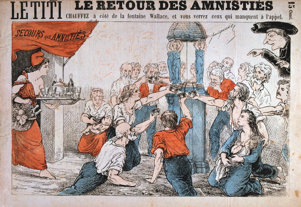 Rysunek, Komuna Paryska, 1871 autorstwa Unbekannt