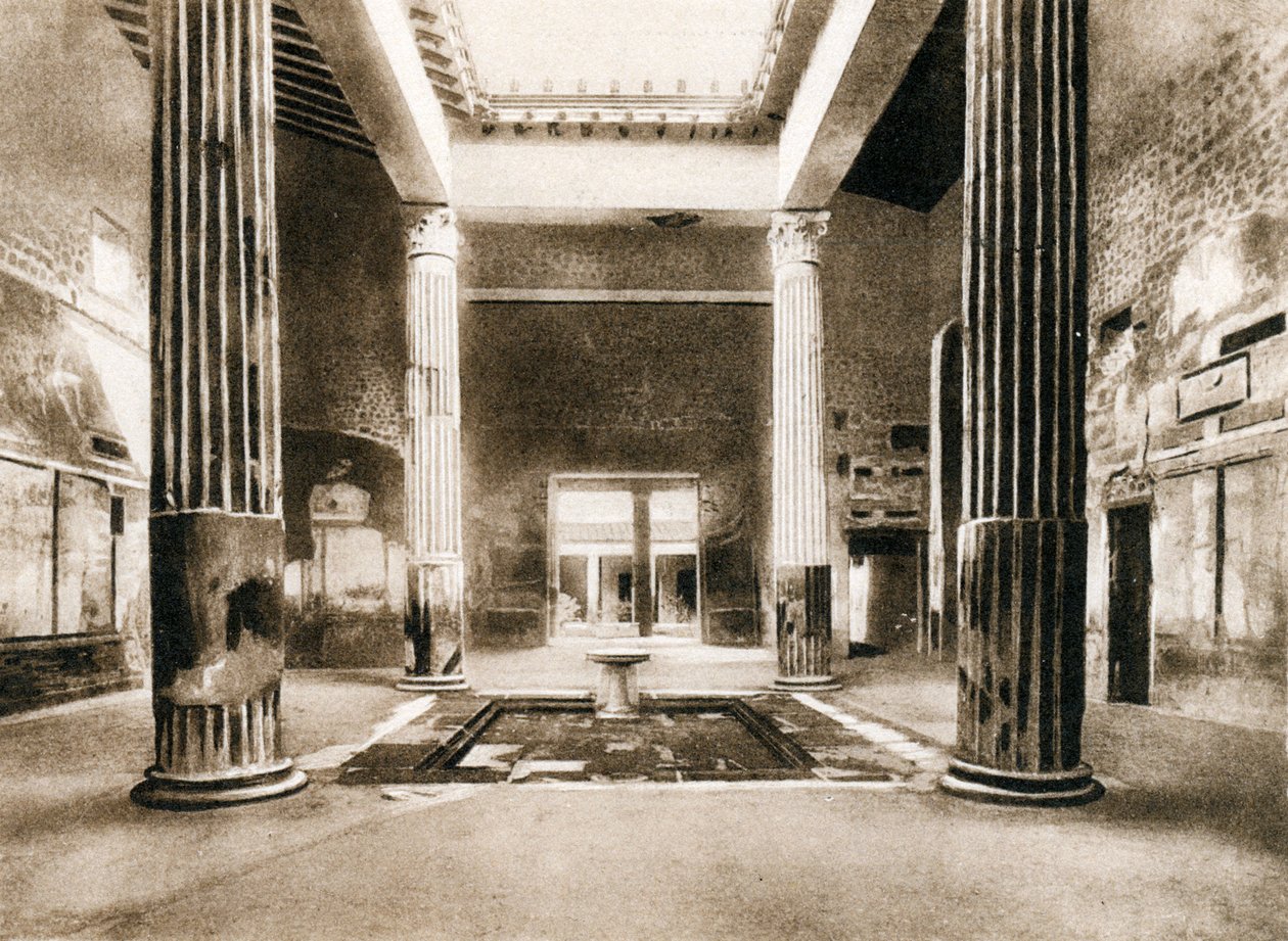 Dom Srebrnego Wesela, Pompeje, Włochy, ok. 1900 autorstwa Unbekannt