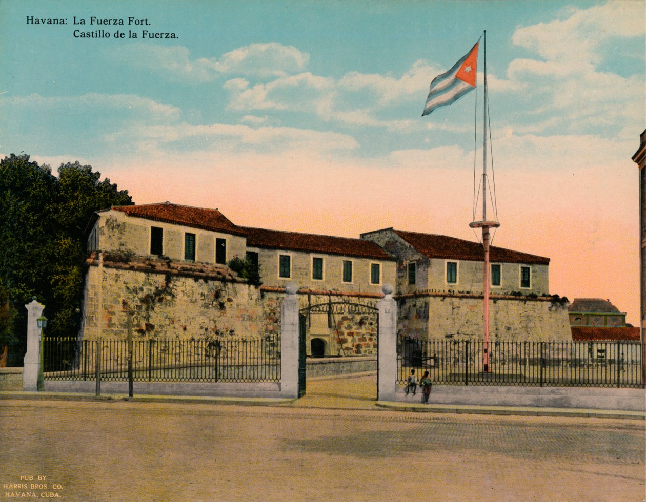 Zamek Sił Królewskich, Hawana, Kuba, ok. 1920 r. autorstwa Unbekannt