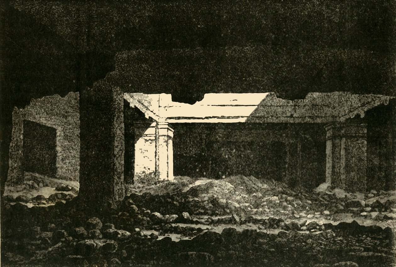 Katakumby w Aleksandrii, 1890 r. autorstwa Unbekannt