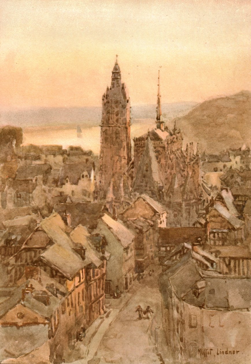 Caudebec w Caux, 1901, c1902. autorstwa Unbekannt