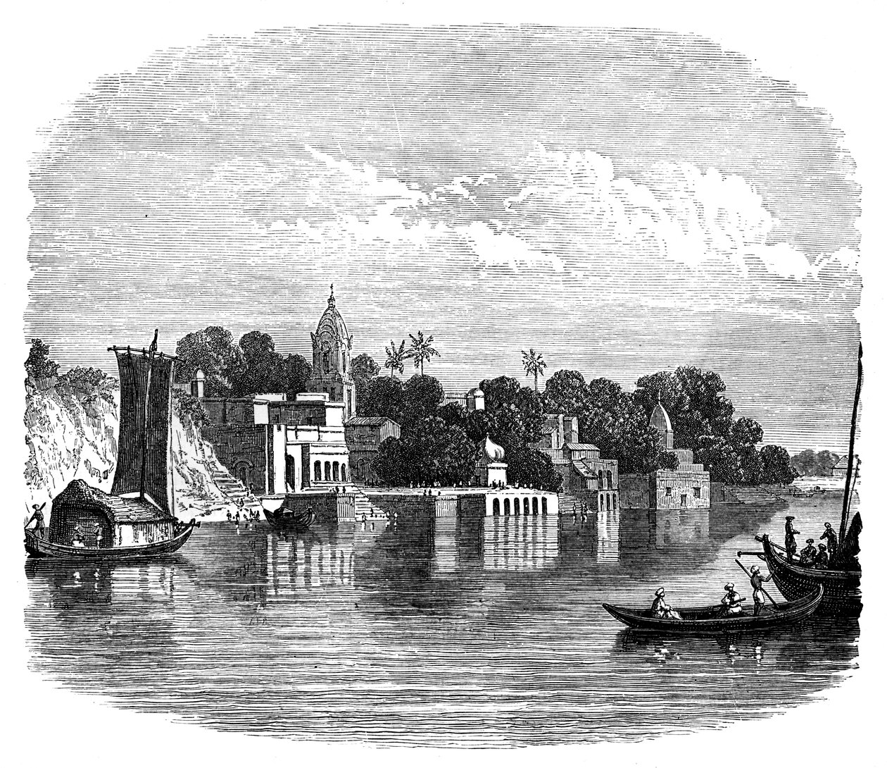 Cawnpore, Indie, ok. 1888 r. autorstwa Unbekannt