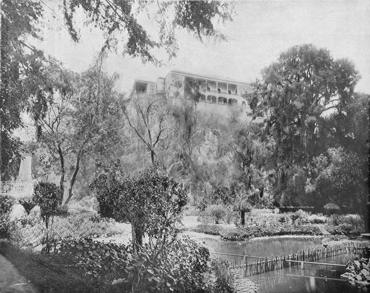 Chapultepec, Meksyk, ok. 1897. autorstwa Unbekannt