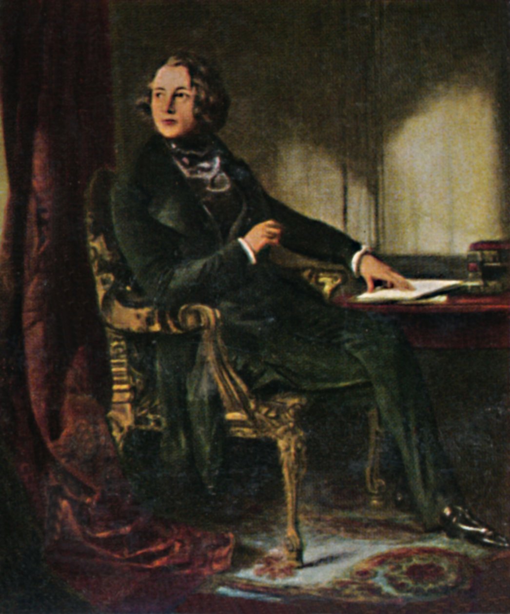 Karola Dickensa 1812-1870. - Obraz Maclise