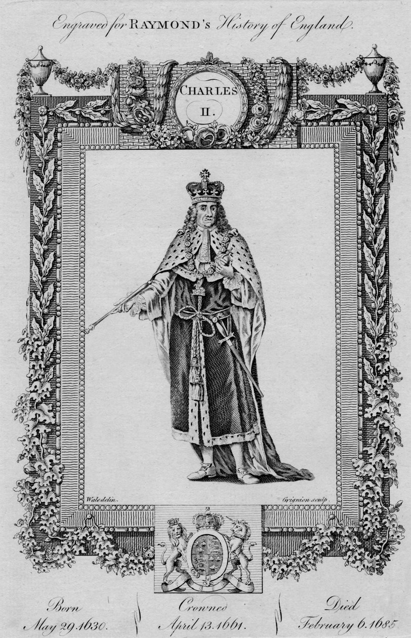 Karol II, ok. 1787 autorstwa Unbekannt