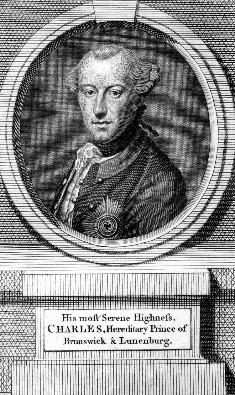 Karol Wilhelm Ferdynand, książę Brunszwiku, 1735-1806 autorstwa Unbekannt