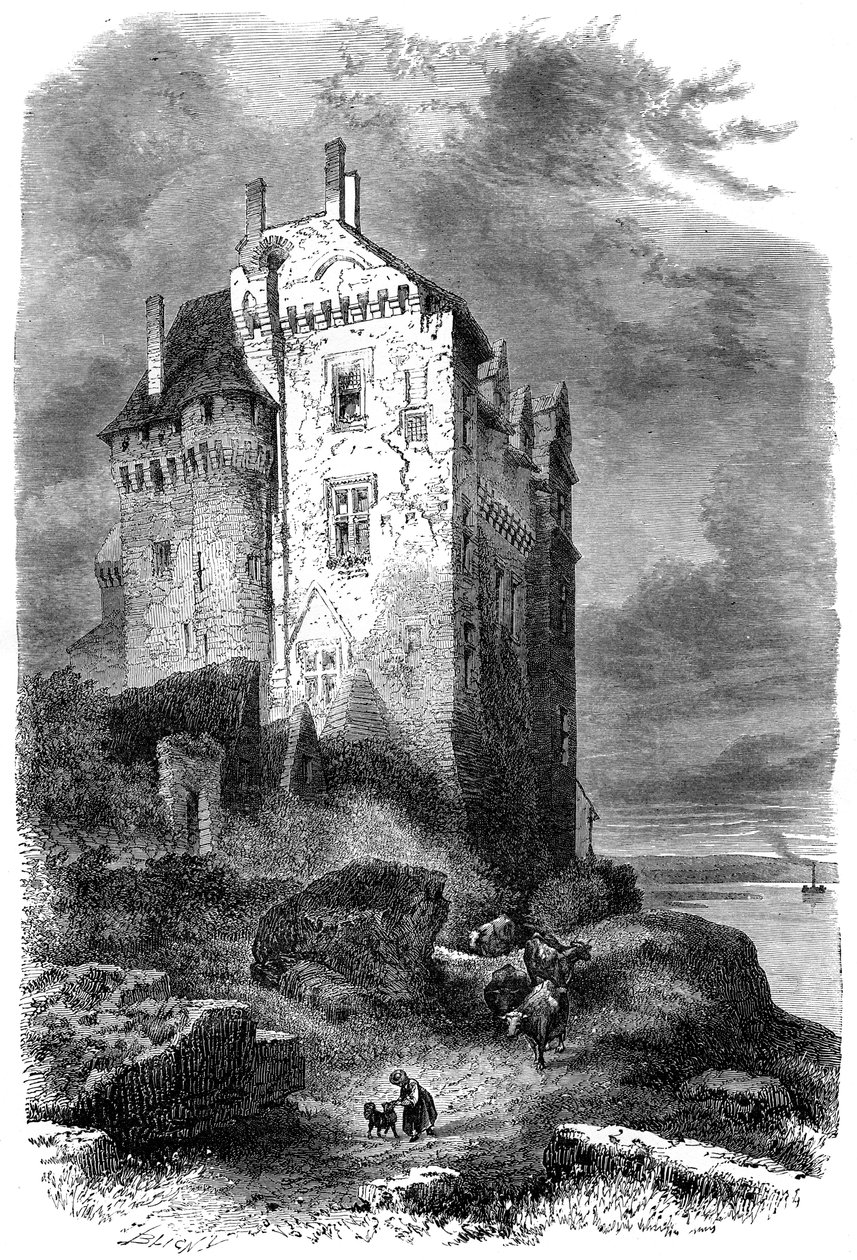 Chateau de Montsoreau, Francja, XV wiek 1882-1884 autorstwa Unbekannt