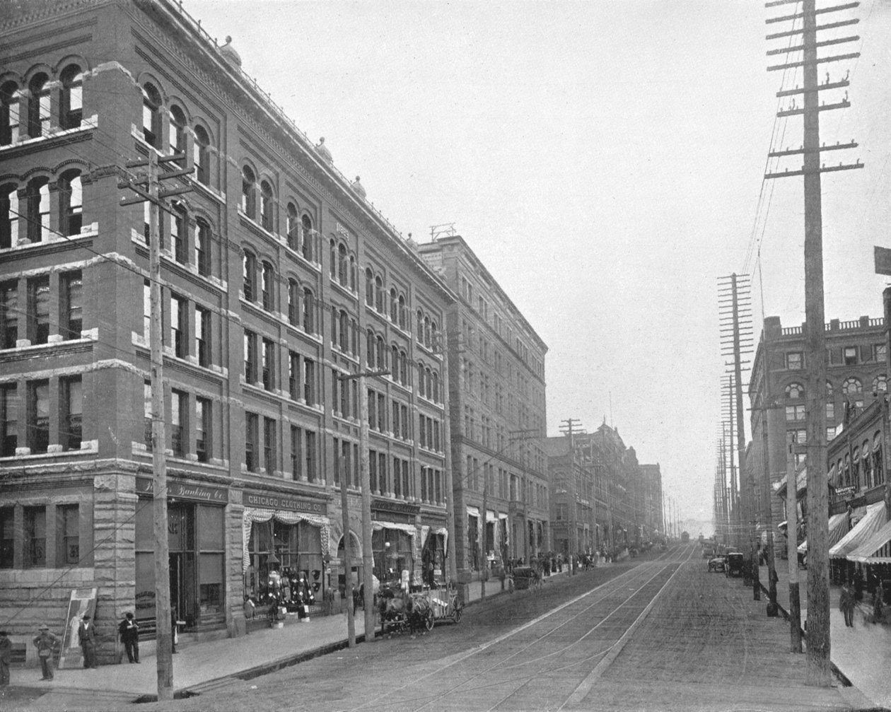 Cherry Street, Seattle, Waszyngton, USA, ok. 1900. autorstwa Unbekannt
