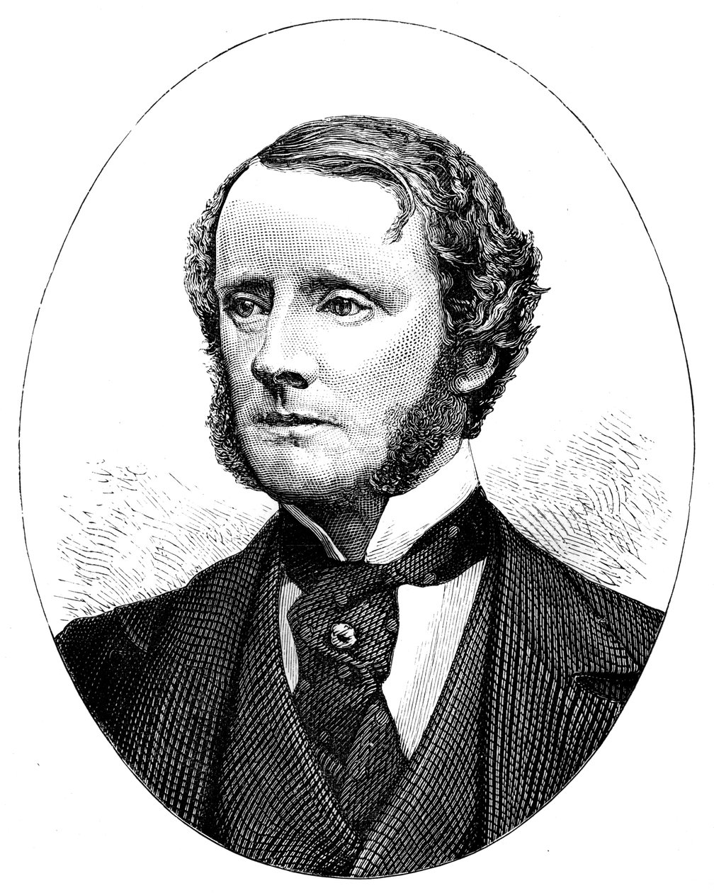Chichester Samuel Parkinson-Fortescue 1823-1898, polityk brytyjski autorstwa Unbekannt
