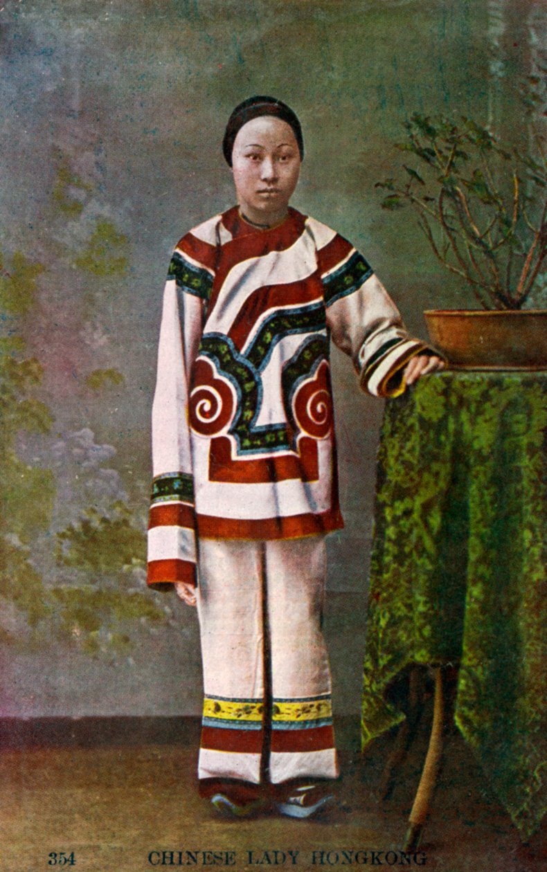 Chinka, Hongkong, XX w. autorstwa Unbekannt