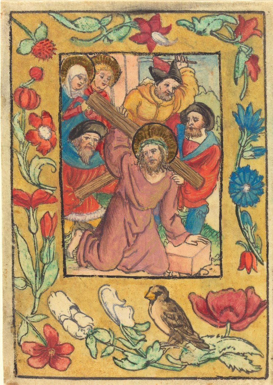 Chrystus niosący krzyż, ok. godz. 1500. autorstwa Unbekannt