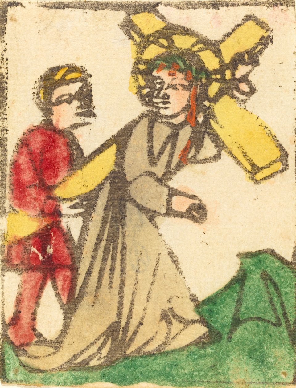 Chrystus niosący krzyż, 14251450. autorstwa Unbekannt
