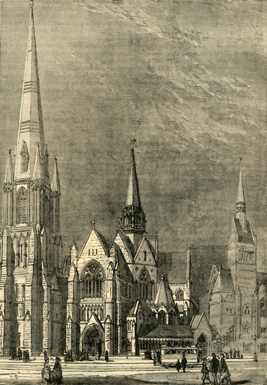 Christ Church, Westminster Bridge Road, c1878. autorstwa Unbekannt