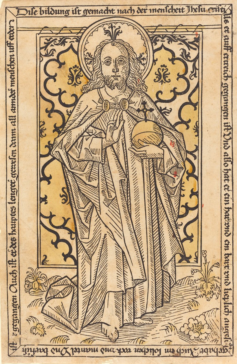 Chrystus przed Salvatore, c. 1470. autorstwa Unbekannt