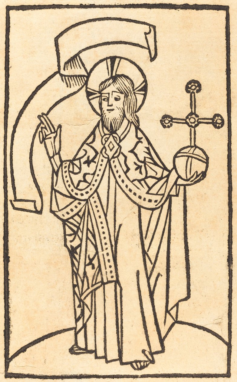 Chrystus przed Salvatore, c. 1475. autorstwa Unbekannt