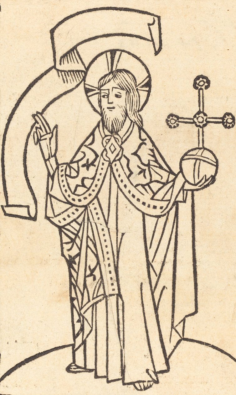 Chrystus przed Salvatore, c. 1475. autorstwa Unbekannt