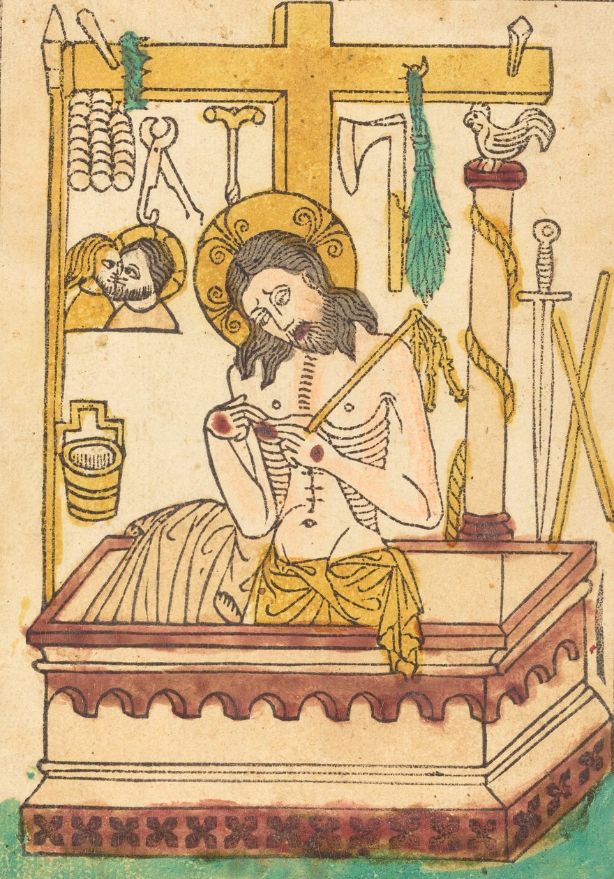 Chrystus jako Mąż Boleści, 14301440. autorstwa Unbekannt