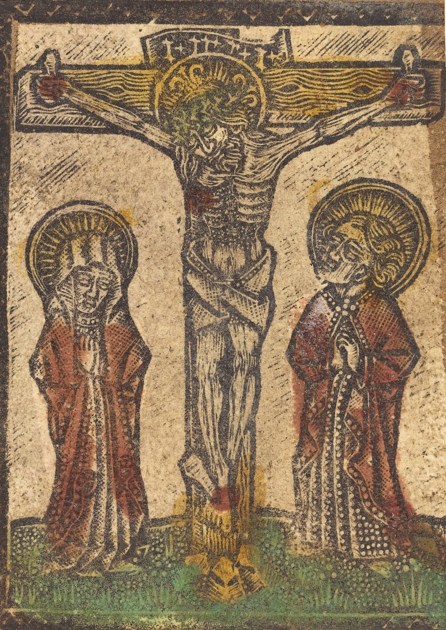 Chrystus na krzyżu, 14701480. autorstwa Unbekannt